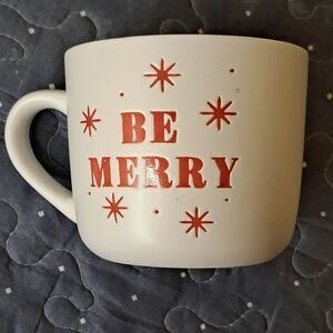 Threshold Be Merry Stoneware coffee mug